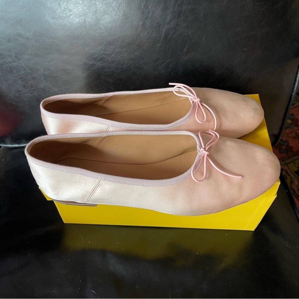 Mansur Gavriel Rose Pink Ballet Flats 40.5